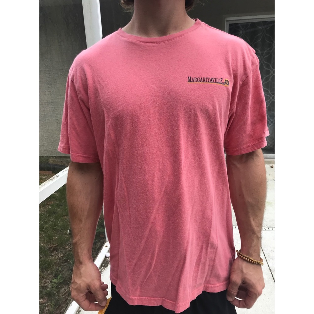 Pink Men’s Margaritaville Medium t shirt.